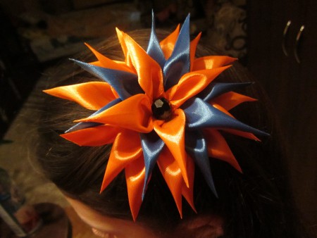 Заколка "Жоржина" - 35 грн