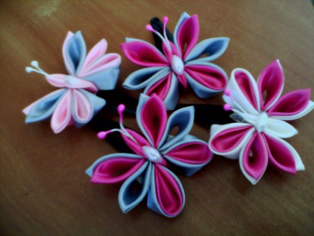 Заколки клік-клак "Метелики" - 15 грн/шт