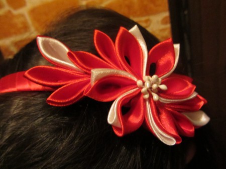 Обруч "Червона фантазія" - 45 грн