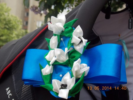 Стрічка для виписки з пологового будинку, на хрестини - 50 грн